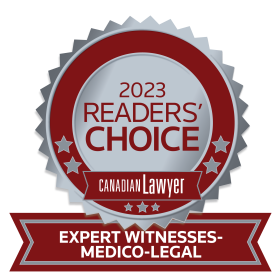 CL Readers Choice 2023_Expert Witnesses- Medico-Legal